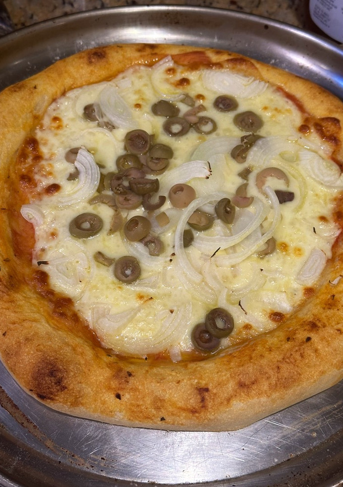 Una foto de Pizza de masa madre 🍕