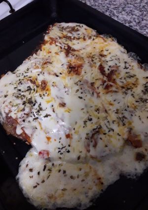 Una foto de Matambre a la pizza hecho al horno