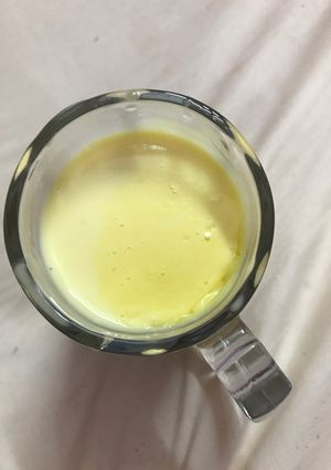 صورة لوصفة حليب الكاسترد💛
