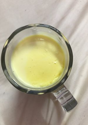 صورة لوصفة حليب الكاسترد💛