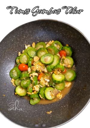 Foto resep Tumis Gambas Telur
