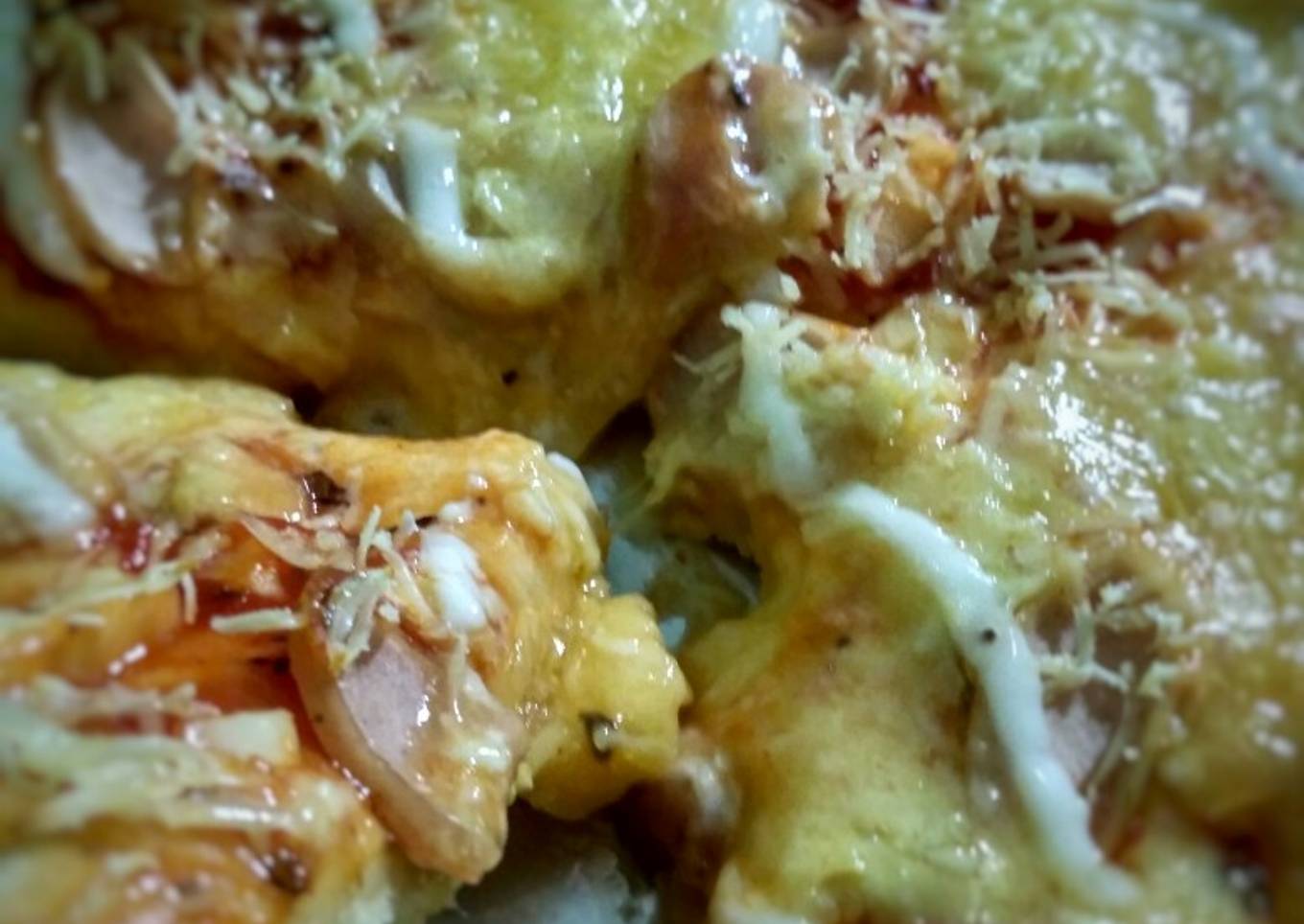 Pizza dough tanpa ulen