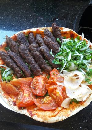A picture of Kebab in the Oven.