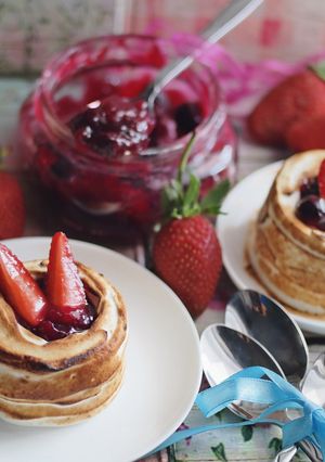 Foto resep Mini cheesecake ala cheesecake factory