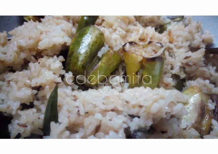 Easiest Way to Make Any-night-of-the-week Parwal Pulao (Chal Potol)