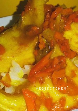 Hình của món Cá lóc kho nghệ.