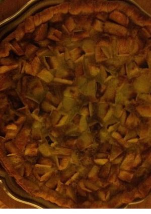 Une photo de Tarte pommes caramel