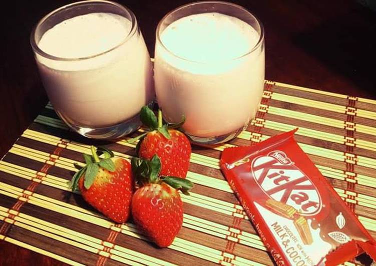 Recipe of Favorite Strawberry Milk shake