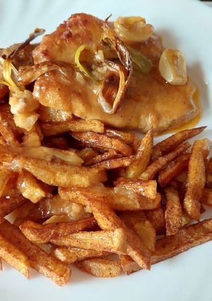 Sörben sült karaj recept fotója
