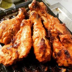 A picture of Chicken drumsticks (pan grilled).