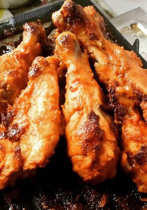 A picture of Chicken drumsticks (pan grilled).