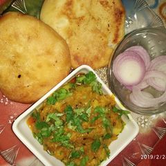 A picture of Pav bhaji.