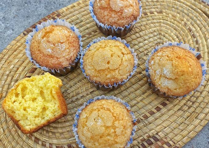 Muffins de naranja súper esponjosos y húmedos Receta de Gaby- Cookpad