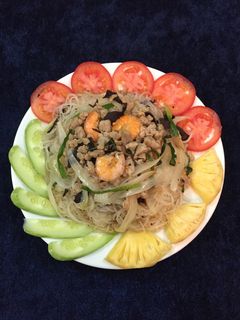 Hình của món Miến xào.