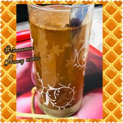 A picture of Cinnamon & honey water.