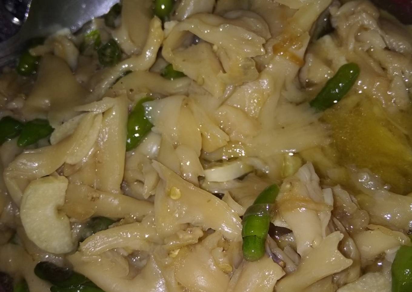 Tumis jamur tiram simpel dan enak