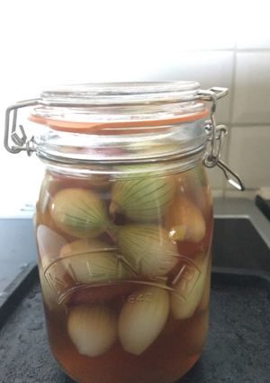 A picture of Pickled Onions.