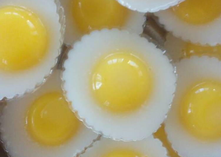 Puding telur ceplok
