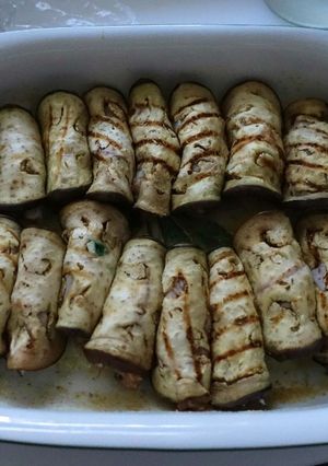 Foto di Involtini di melanzane grigliate con guanciale
