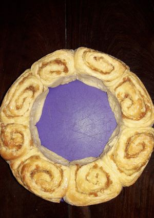 Una foto de Torta 80 golpes (rellena de manzana)