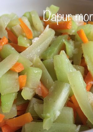 Foto resep Tumis labu siam wortel