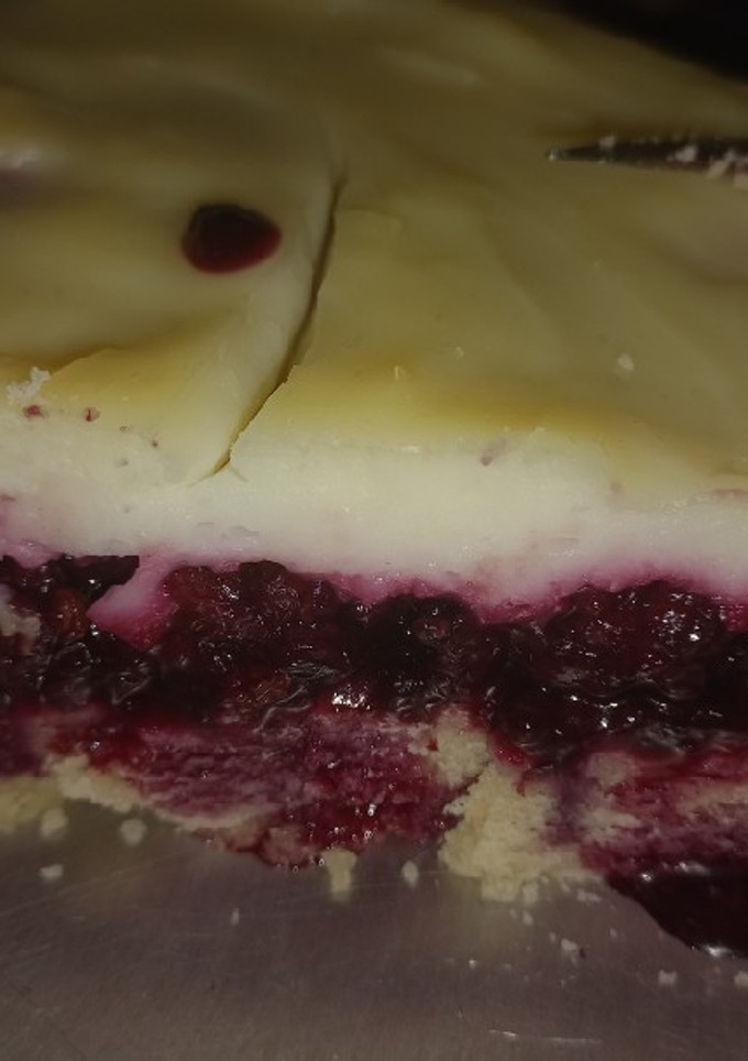 Una foto de Kuchen de mora