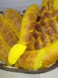 صورة لوصفة خبز اليقطين 🎃 والكركم