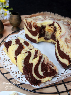 Foto resep Bolu Marmer Susu Kukus