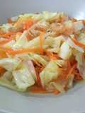 虾米炒包菜 Stir-fried Cabbage with Dried Shrimp