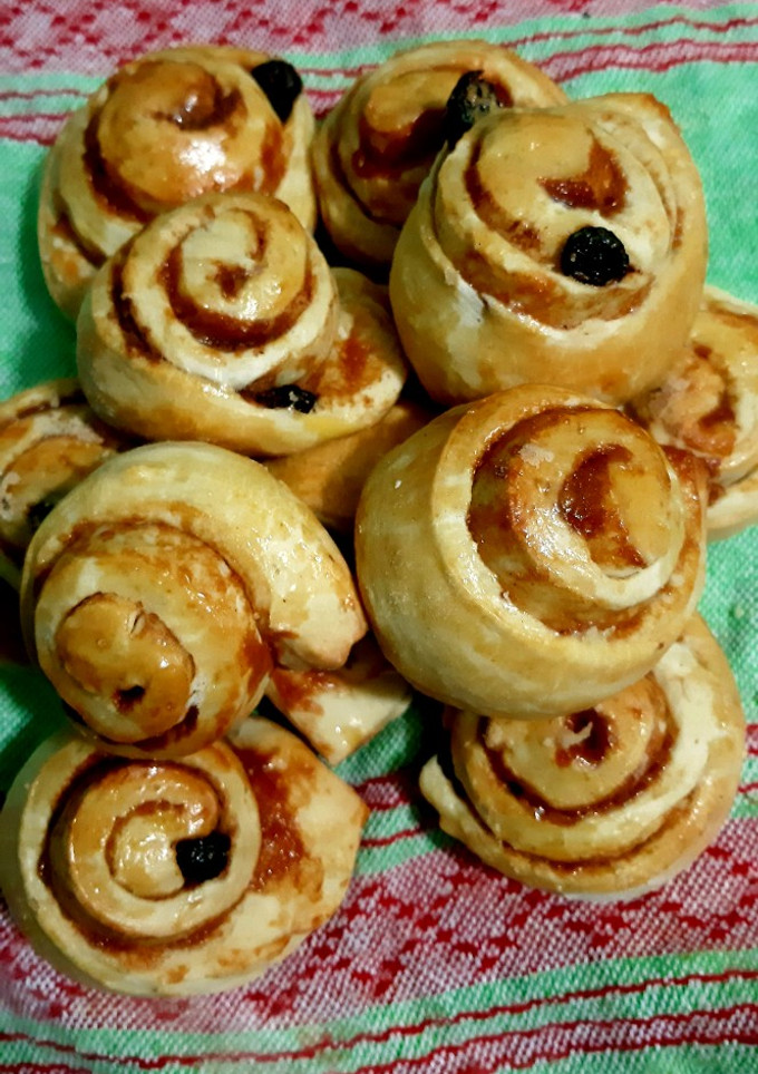 Una foto de Roles de canela