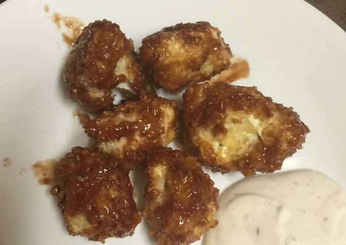 Simple Way to Make Quick Cauliflower "wings"