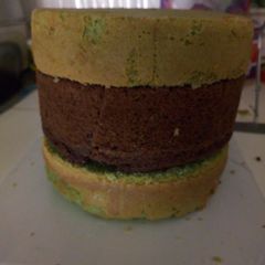 Lemon chocolate cake A picture of Lemon chocolate cake.
