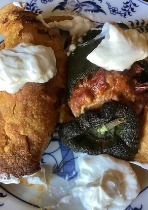 A picture of California Farm Pork Chorizo Poblano Peppers.