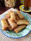 Lumpia Sayur, Telur & Ebi