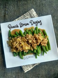 Foto resep Buncis siram daging