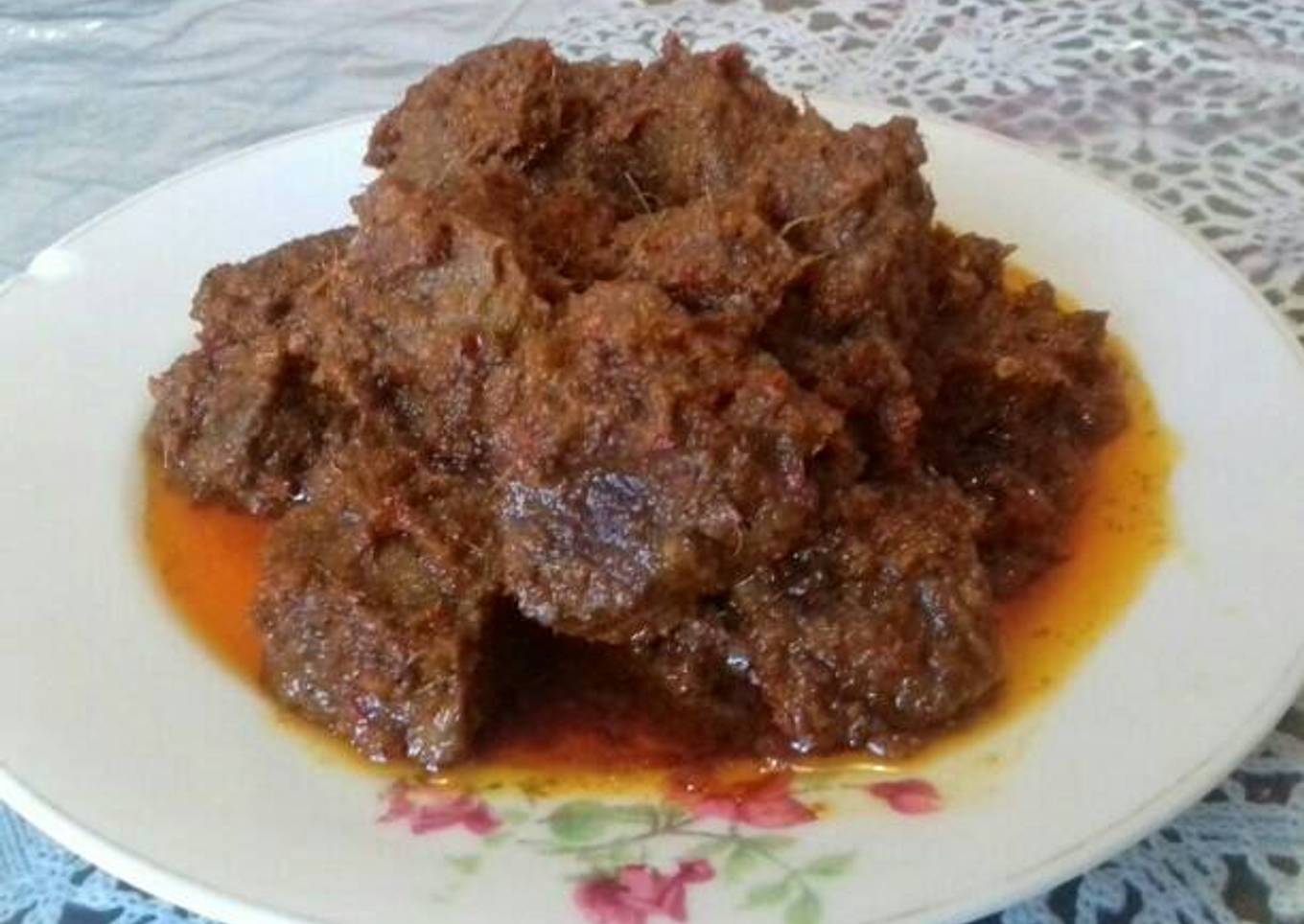 Rendang daging