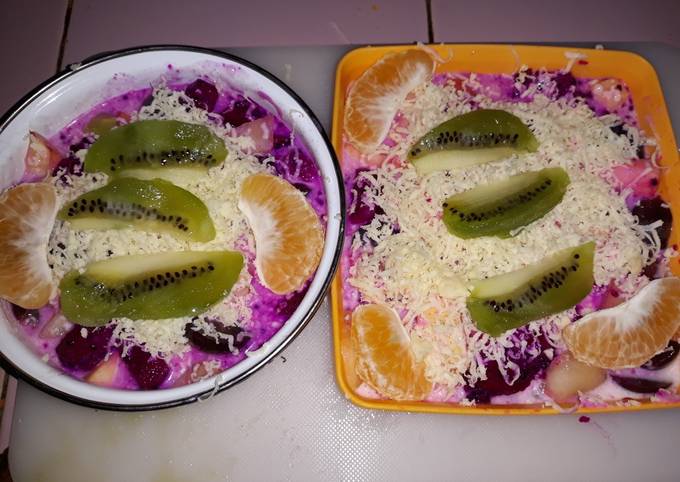 Resep Salad Buah Yoghurt Cimory Oleh Ulfa Wahyudiana Mukti Cookpad