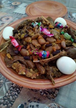 صورة لوصفة كسكسي بالقديد
