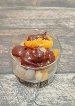 Foto resep Buah Siram Coklat