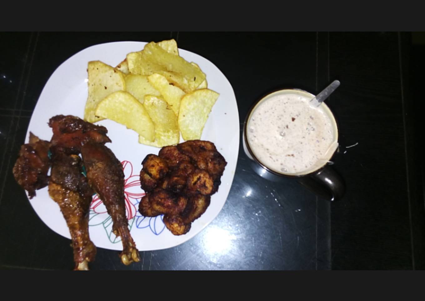 Soyayyar doya, plantain, naman kaza da tea#kanostate