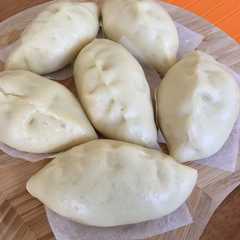 A picture of Bakpau / Steamed Bun (2x proofing).
