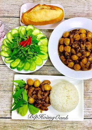 Hình của món PHÁ LẤU BAO TỬ CÁ BA SA+TRỨNG CÚT.