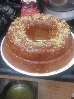 صورة لوصفة كيكة بالمربى