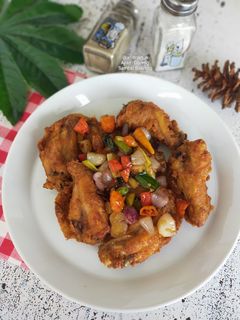 Foto resep Ayam Goreng Sambal Bawang (Tanpa Ungkep)