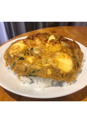 รูปของ ข้าวไข่เจียวเต้าหู้ไข่