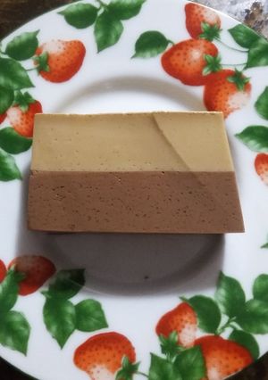 Foto resep Choco coffee silky pudding