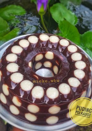Foto resep Puding Polkadot