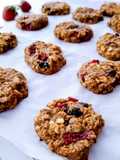 Matcha Oat Nuts Cookies