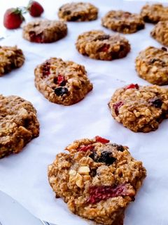 Foto resep Matcha Oat Nuts Cookies