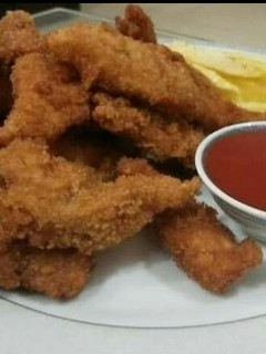 A picture of Crispy Chicken Fingers😋🍤🍟.
